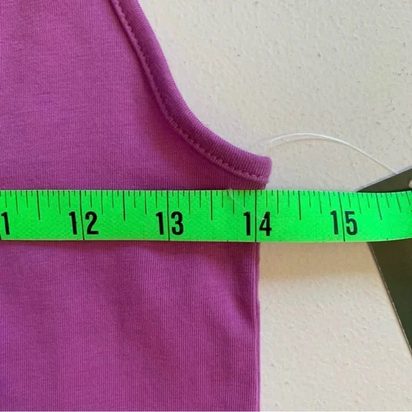 Wild Fable Size Medium Vibrant Purple Cropped Tank Top NWT - Picture 11 of 13